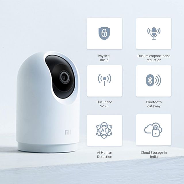 Buy Xiaomi 360 Home 2k Pro Security Camera (AI Human Detection ...